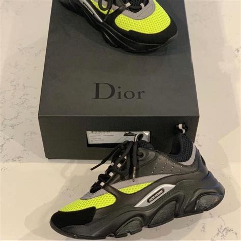 dior b22 neon|Dior b22 sneaker for sale.